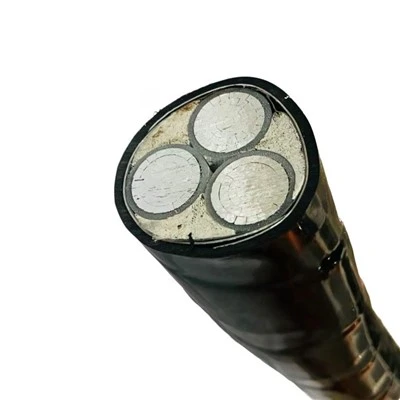 YJLHV22 25mm 4 코어 알루미늄 합금 도체 XLPE 절연 PVC 외피 저전압 기갑 케이블 1.8/3KV